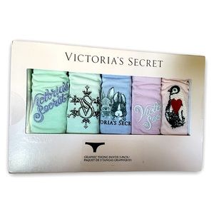Victoria’s Secret Graphic Thongs